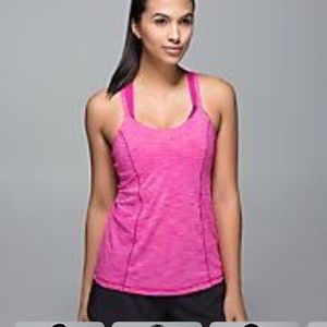Lululemon Run For Gold Tank with built in bra